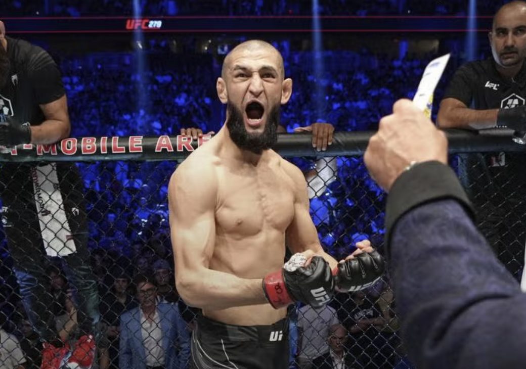 A fighter celebrates in the Octagon — UFC 331 puts the flyweight title back on the line